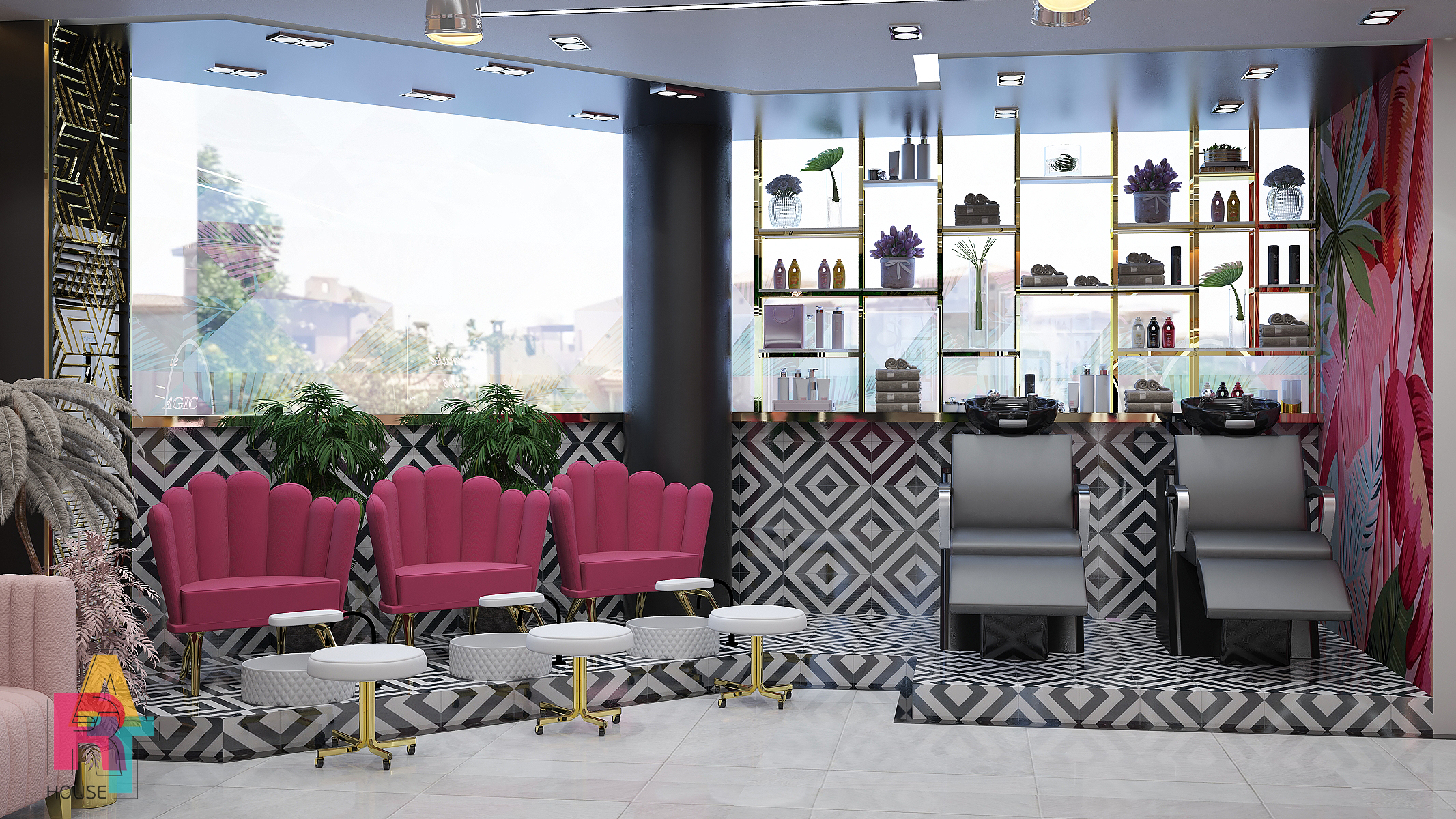 一个热带豪华美容沙龙-12