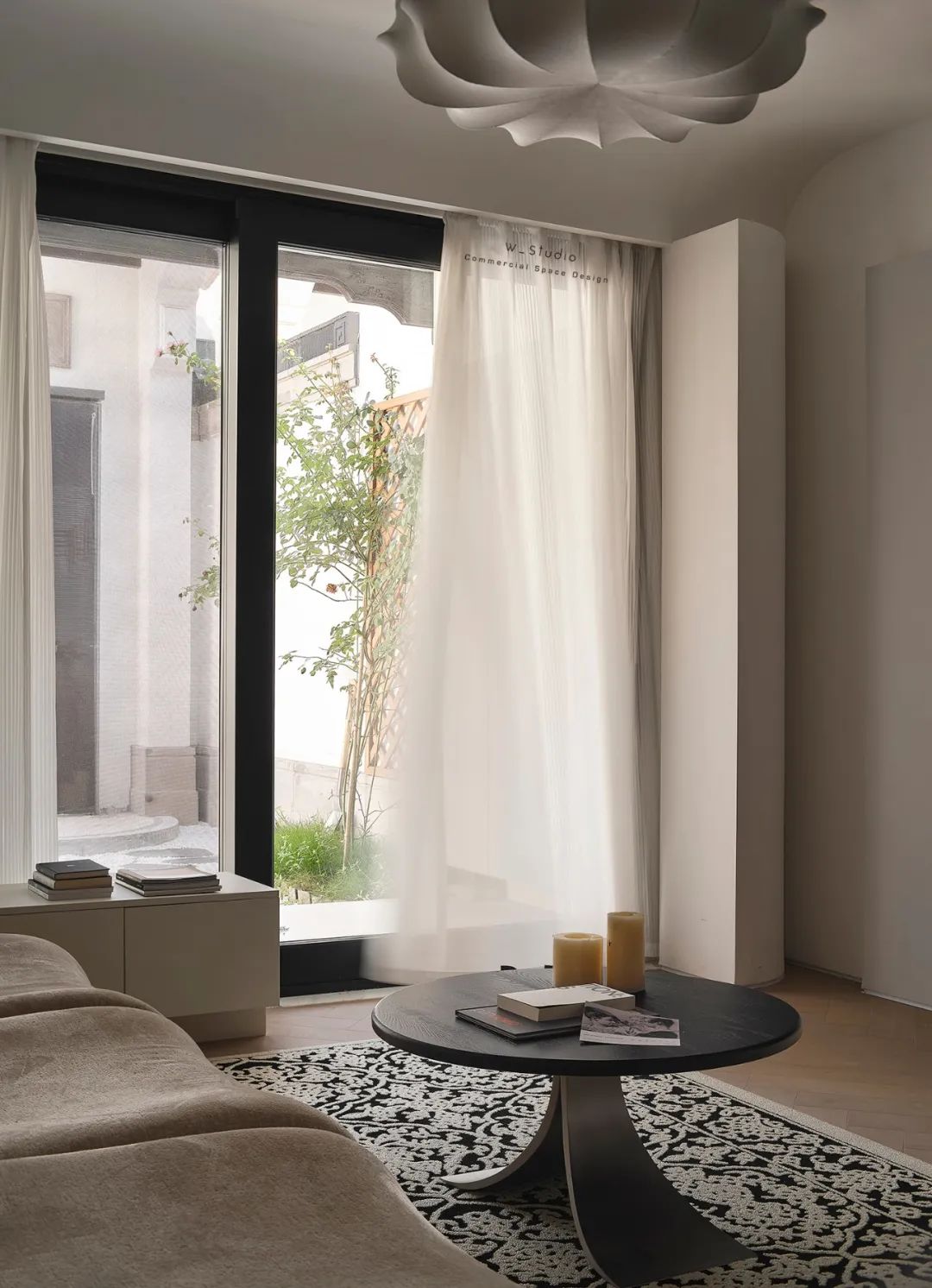 莫奈色彩的现代家居丨无一内建筑设计事务所-24