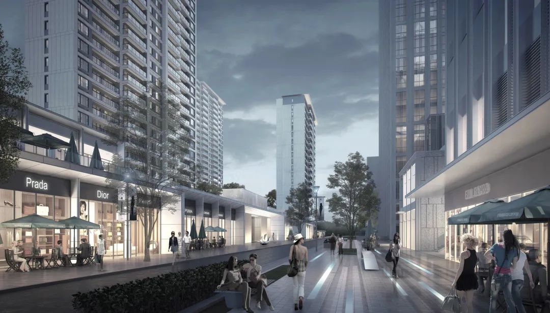 杭州钱塘新区“望金沙”城市综合体,打造高品质现代简约空间-27