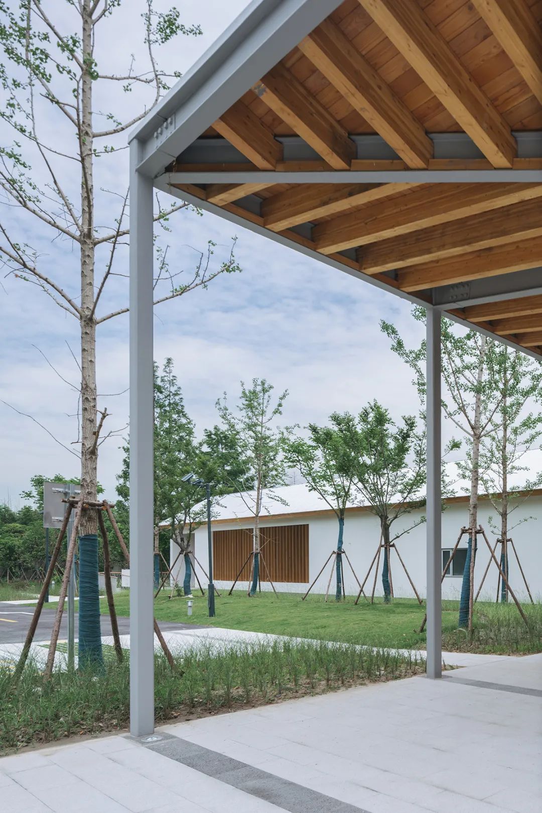 嘉北郊野公园西北游客中心丨致正建筑工作室-85