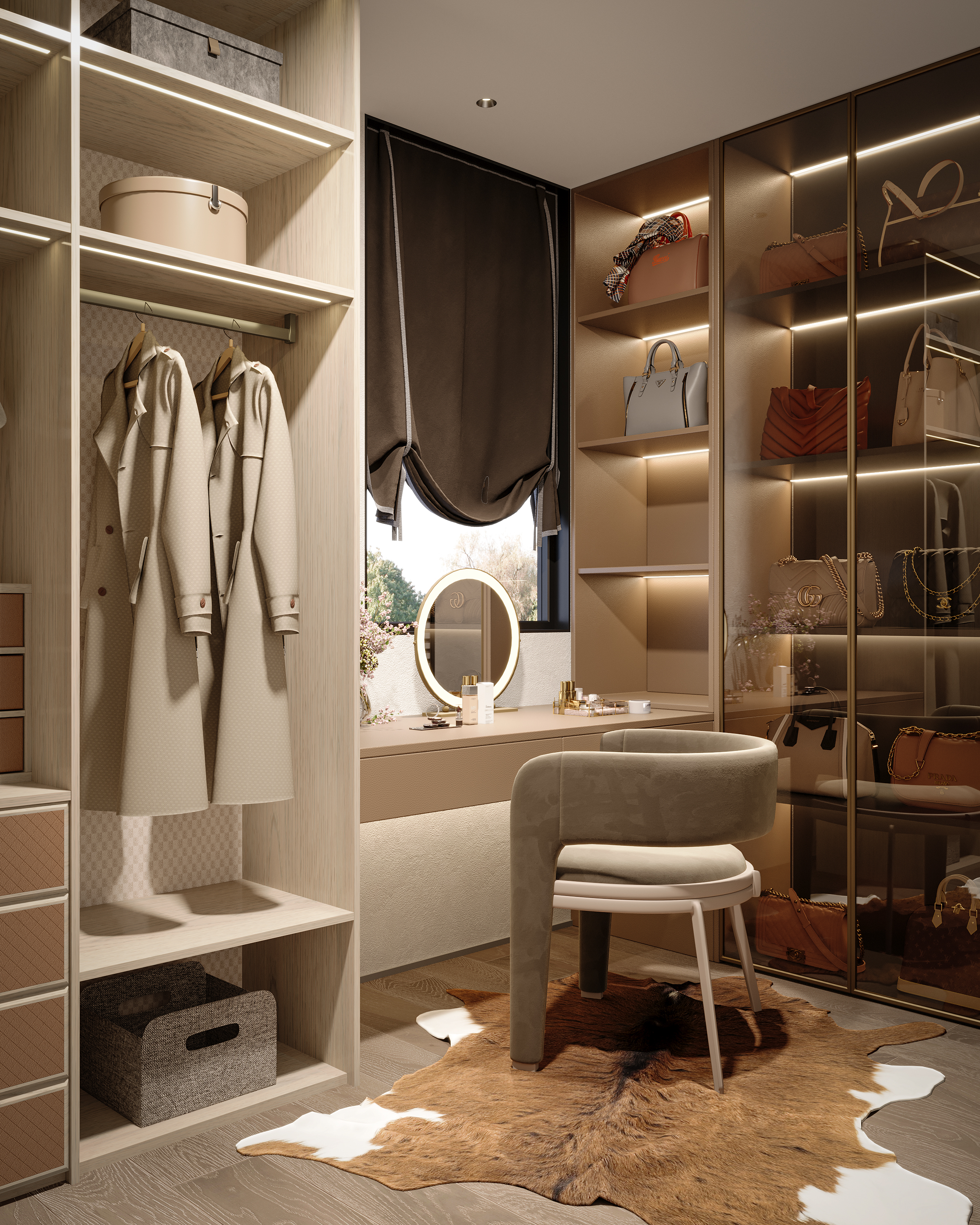 老钱风私宅丨设计师吴君艳,渲染师XL-14