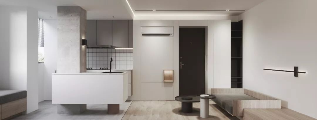 上海瑞华雅苑 110m2 现代简约之家，环形动线打造高级趣味的家-46