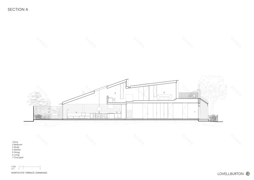 墨尔本北科特住宅丨澳大利亚丨Lovell Burton Architecture-27