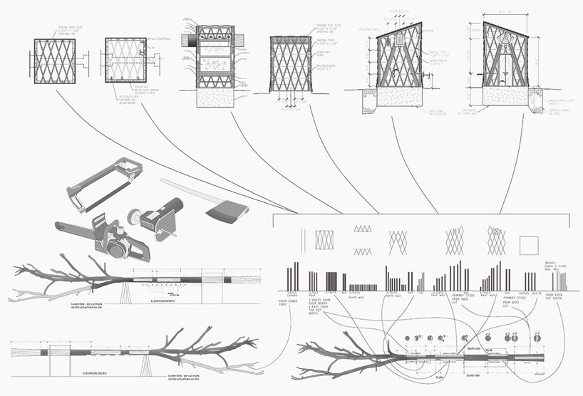 金丝楠木打造的艺术空间·Chop Stick 公园公共休息室-24