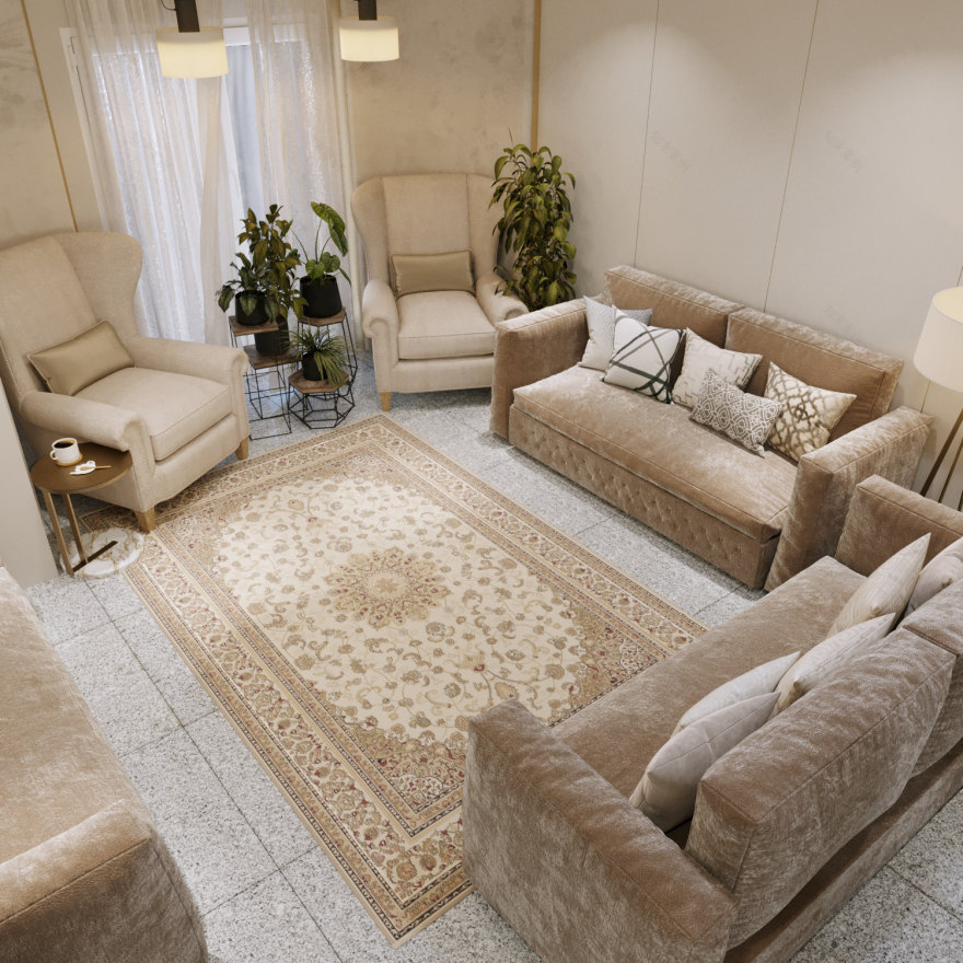 接待厅装修(前后对比)-13