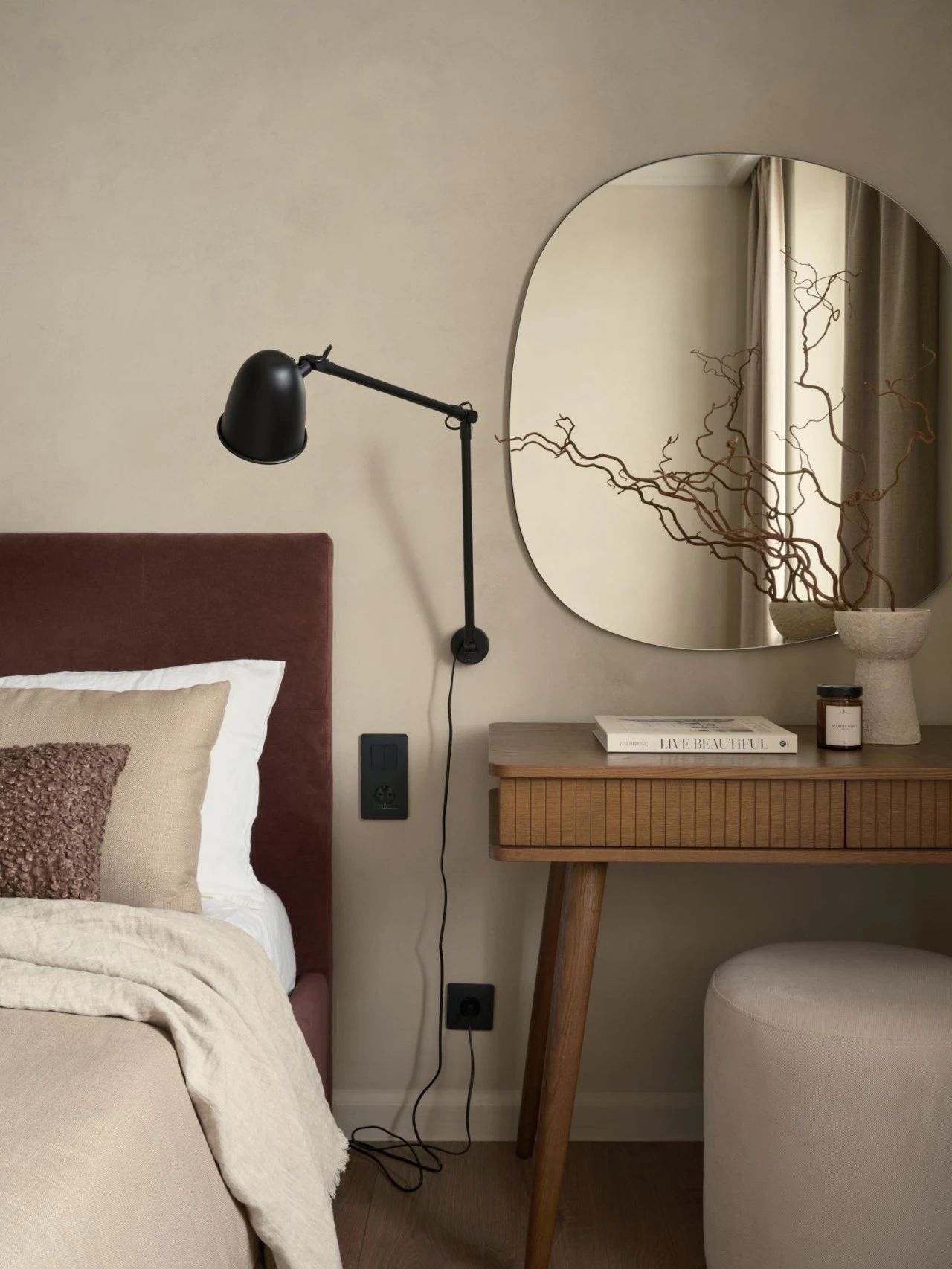 奶油风公寓设计丨Sasha Levina-24