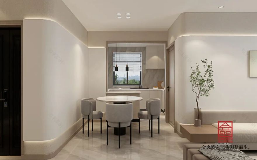 《对白》 现代风格家居设计丨金舍装饰-26