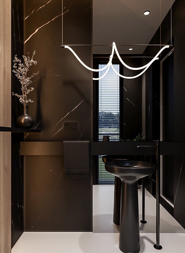 波兰简约风别墅设计-9