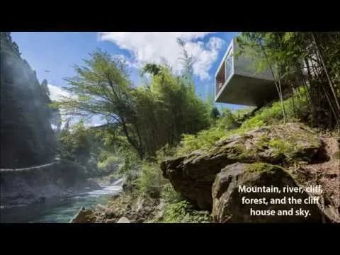 日本山村里的 72 m²混凝土度假别墅-21