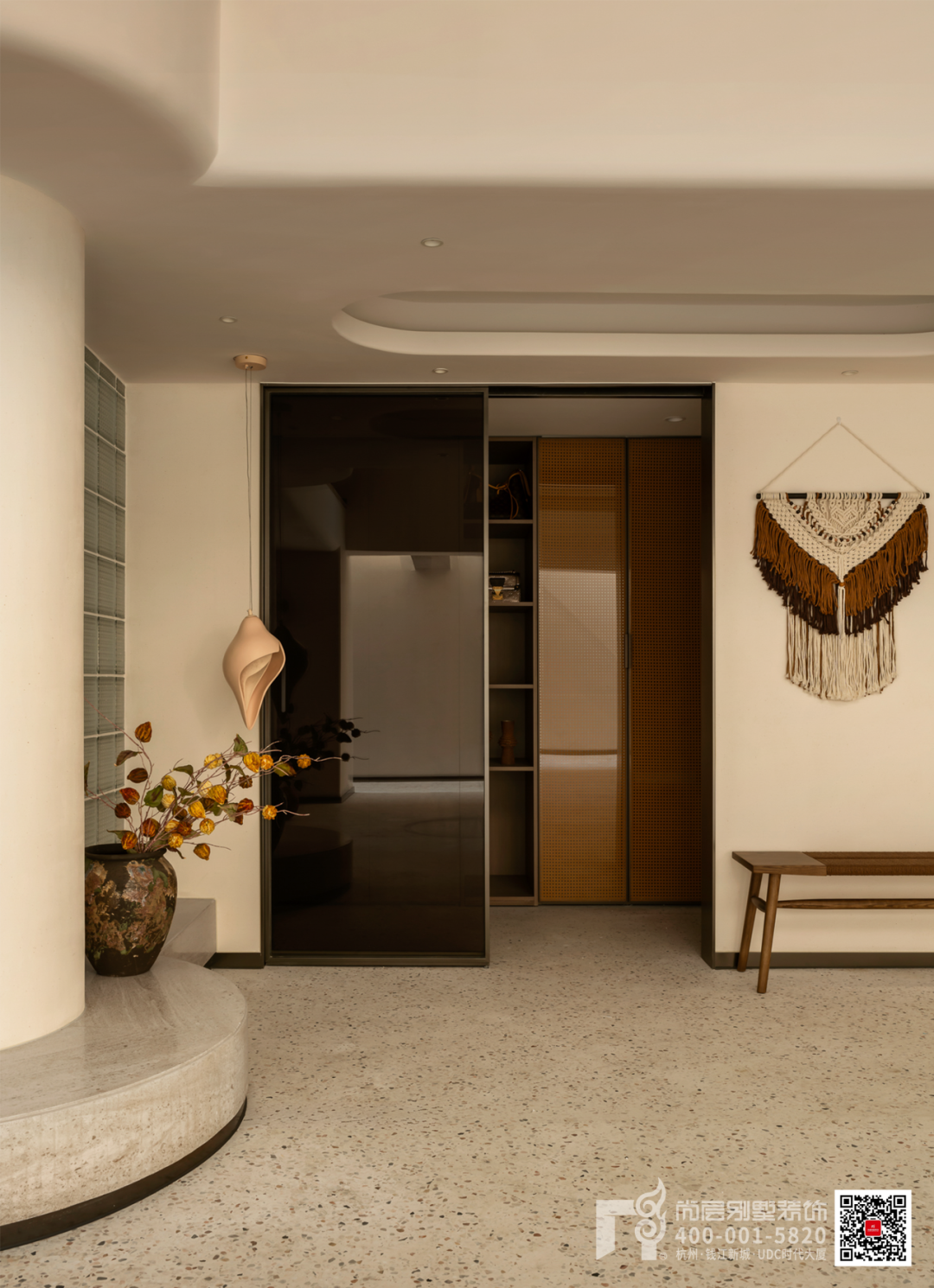 500㎡富春壹号院·木影流光·自然叙事的现代“剪影”别墅丨杭州尚层装饰-84