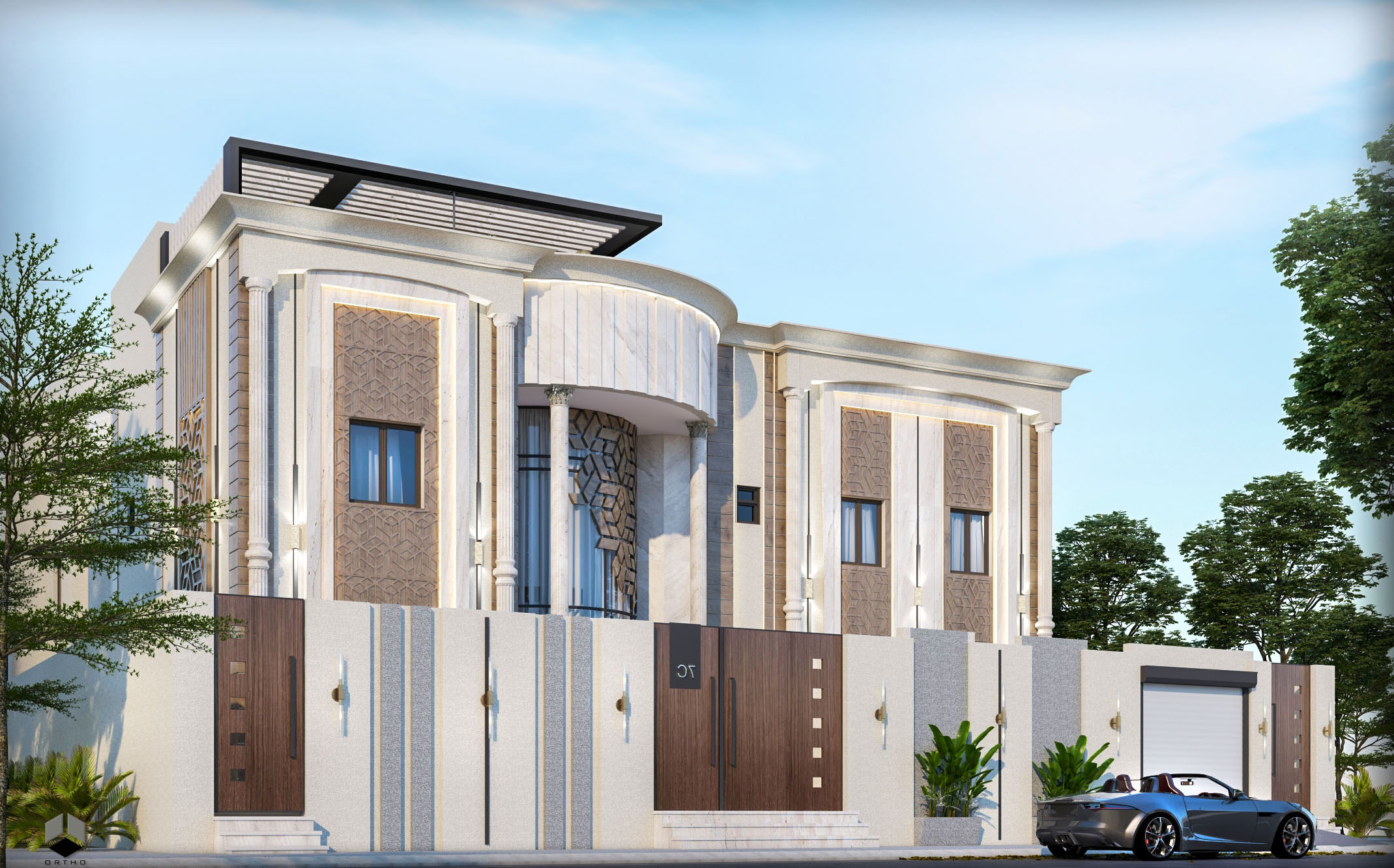 VILLA 别墅外观及景观设计丨ORTHO DESIGNS STUDIO-5