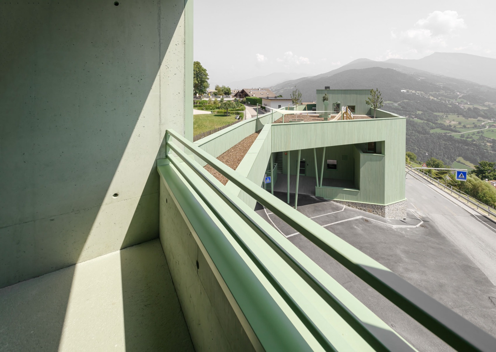 一座绿色之桥,意大利丨Roland Baldi Architects-23