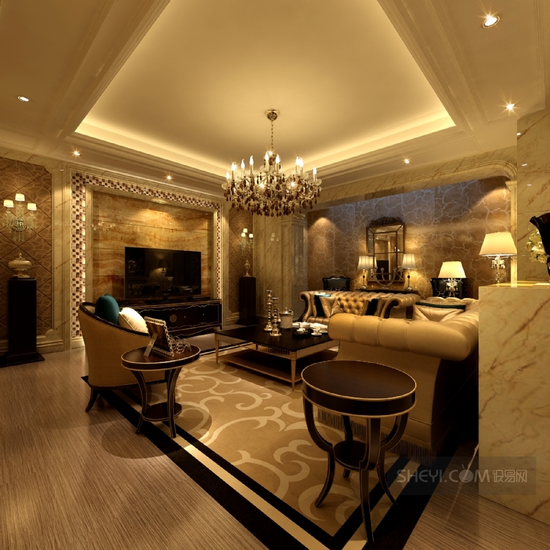 欧陆风邓方华打造豪门府邸别墅设计盛宴-6