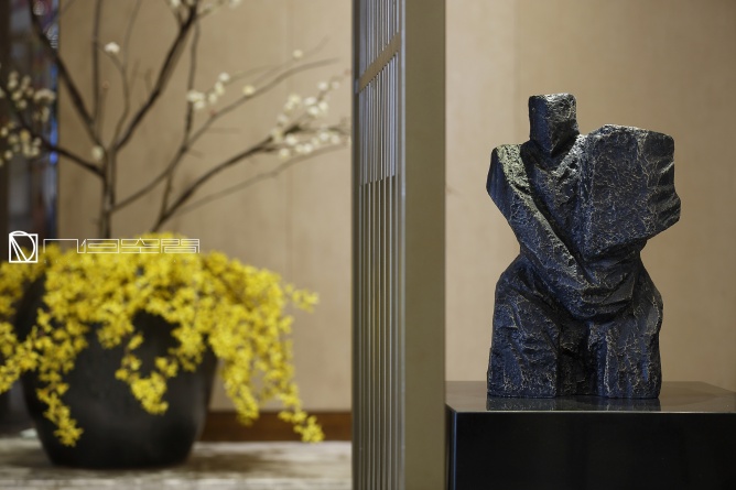 融侨售楼部软装设计  几何空间设计-17