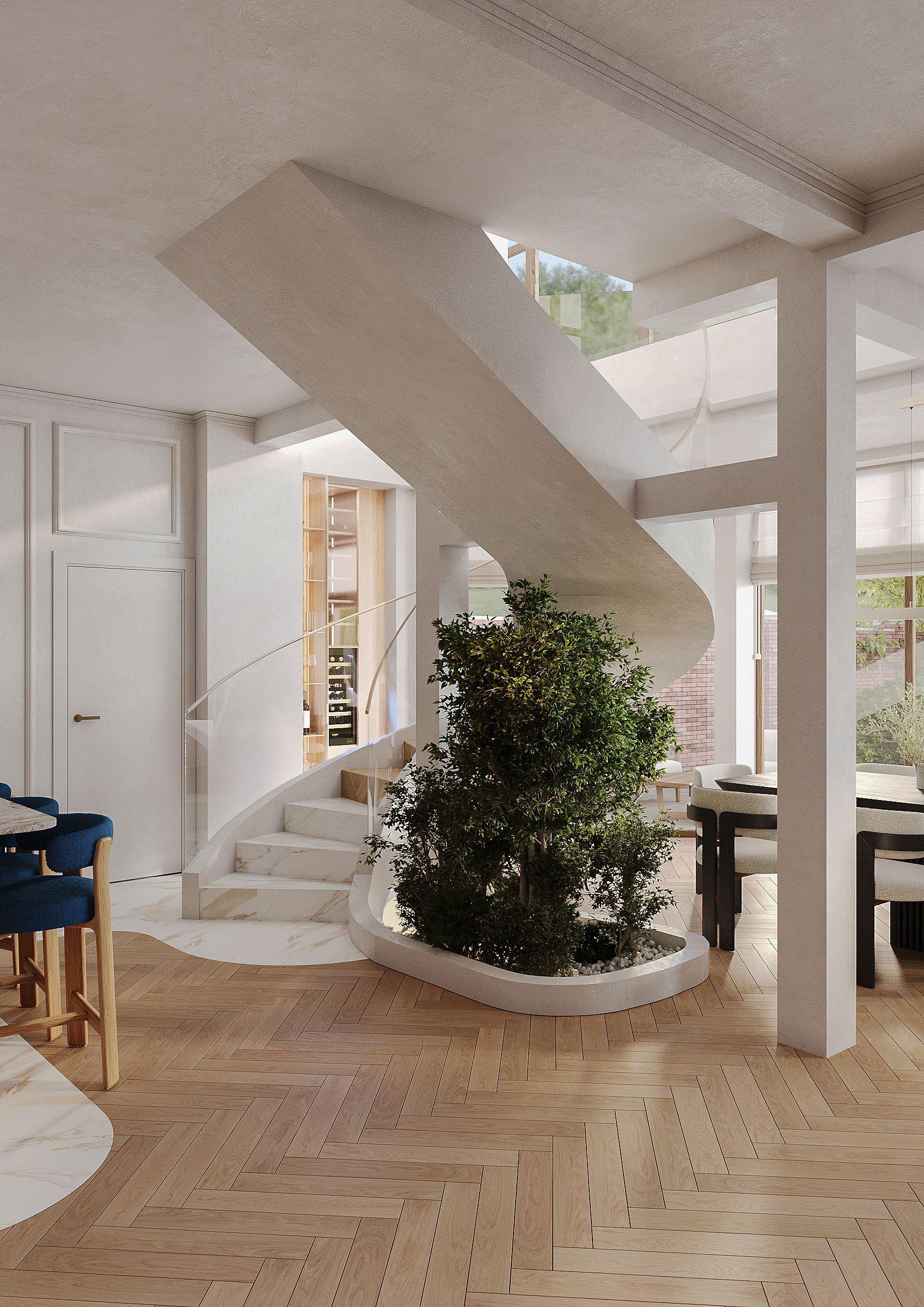 温暖现代客厅丨捷克丨asme_design-5