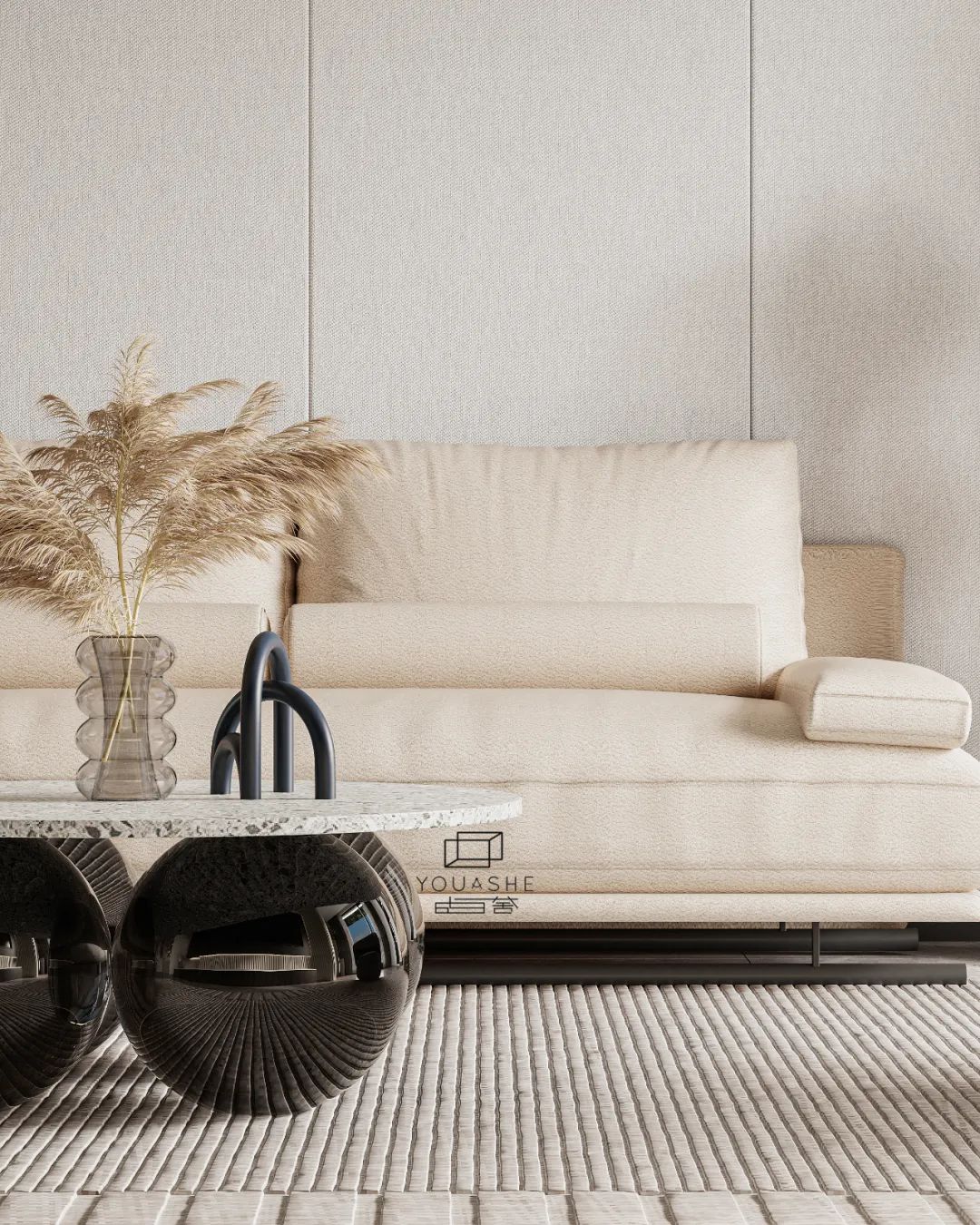 上海黄浦150㎡大平层设计丨中国上海丨由舍空间设计-23