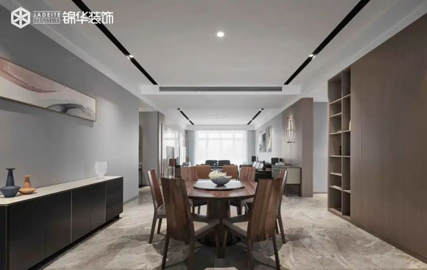 现代简约之家丨江苏锦华装饰-31