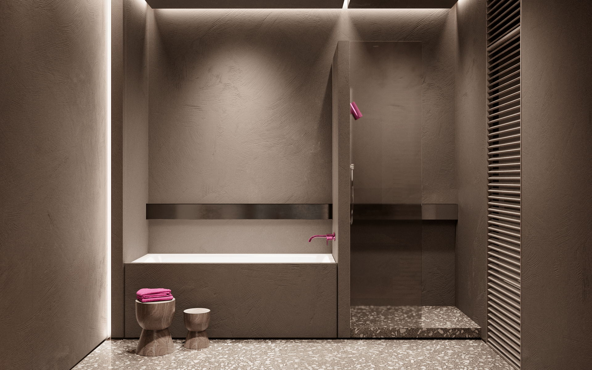 米色+黄铜色调 丰富的色调打造出不一样的居住空间-27