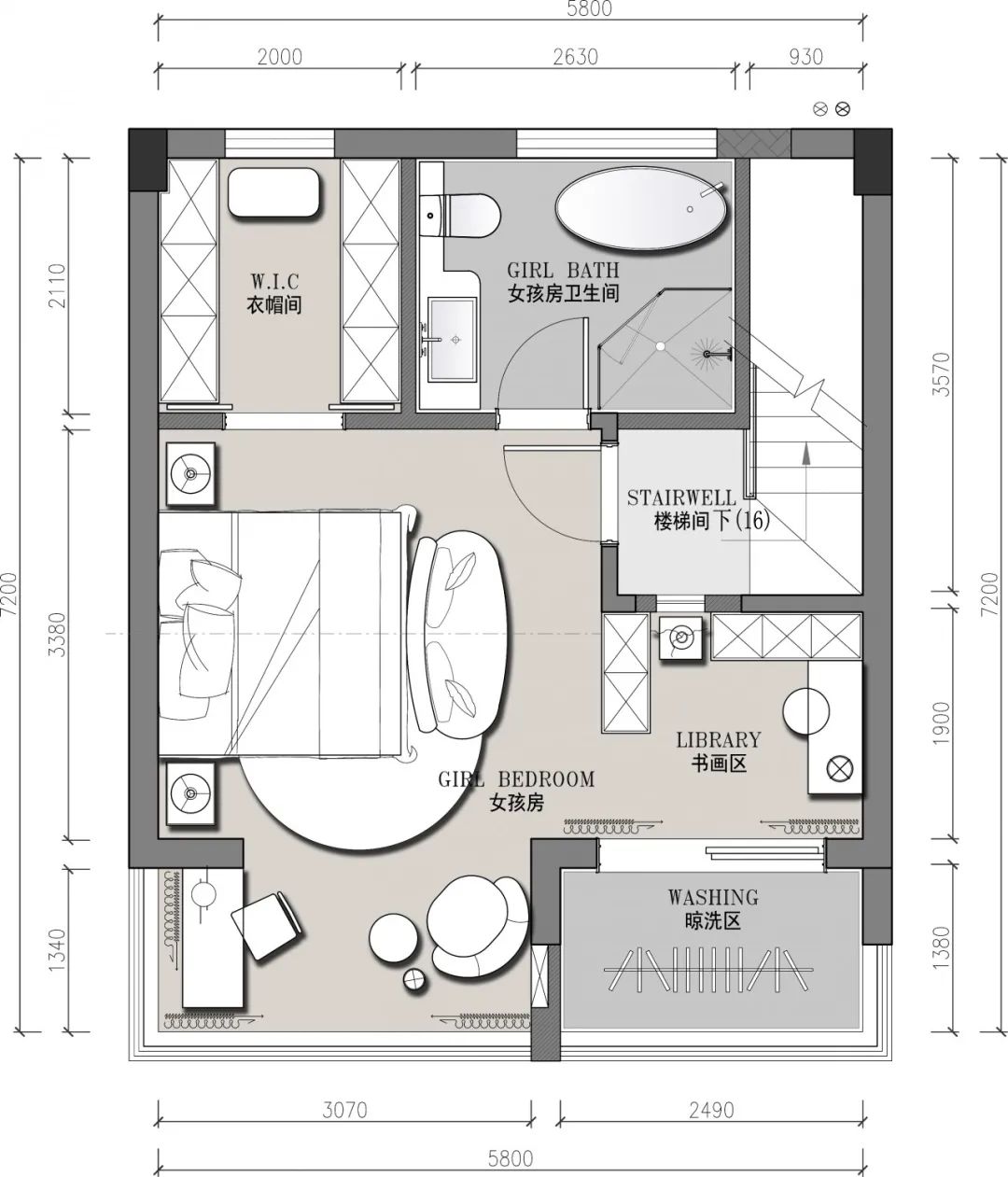 苏州阿卡迪亚 170㎡现代简约家居设计-64