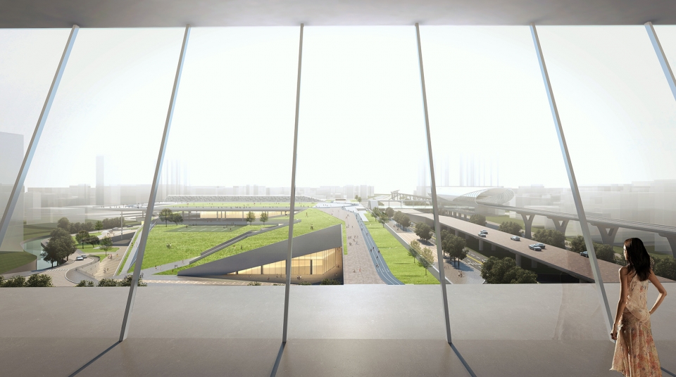 大浪文体中心中标方案 · 立方设计打造城市新地标-68