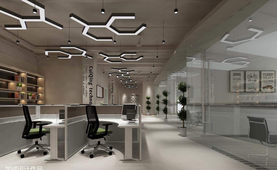 
萃青科技办公室设计 -7