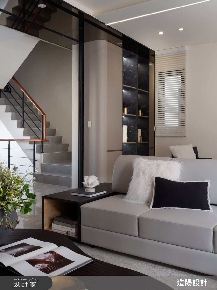 造陽·霽景重陽·現代風·85坪設計案例丨造陽設計-12