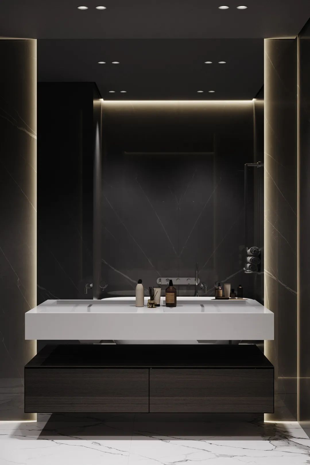 127㎡顶层复式简约干练公寓设计丨KYDE.architects-51