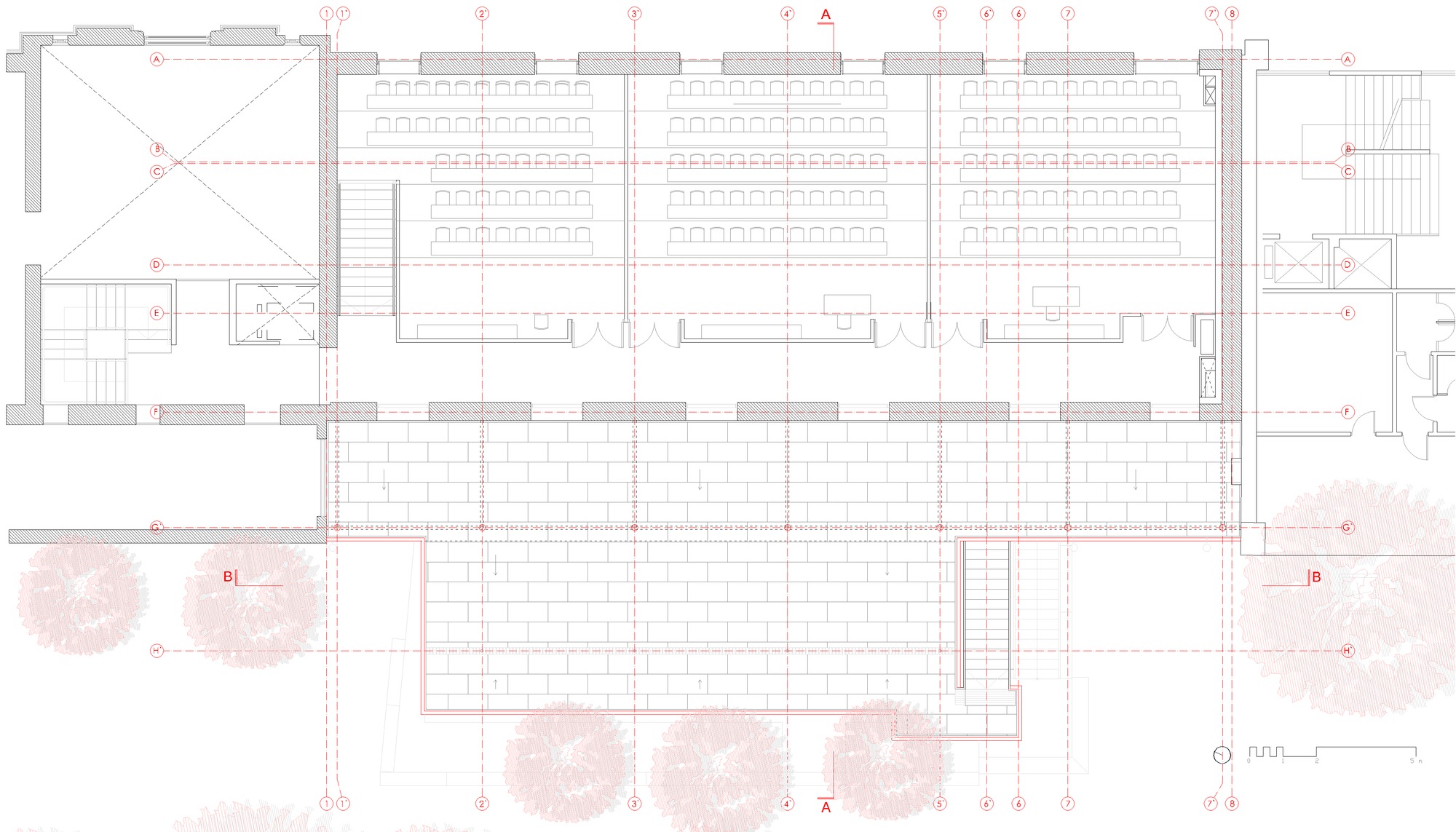 UC Casa Central 学生食堂-9