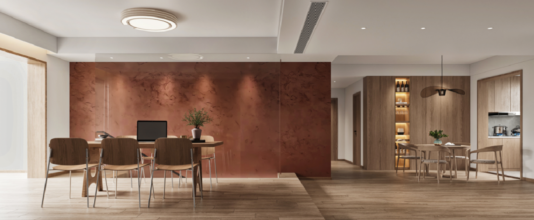 现代时尚之家 · 西安万家灯火复室住宅设计丨中国西安丨西安.大小空间设计-21