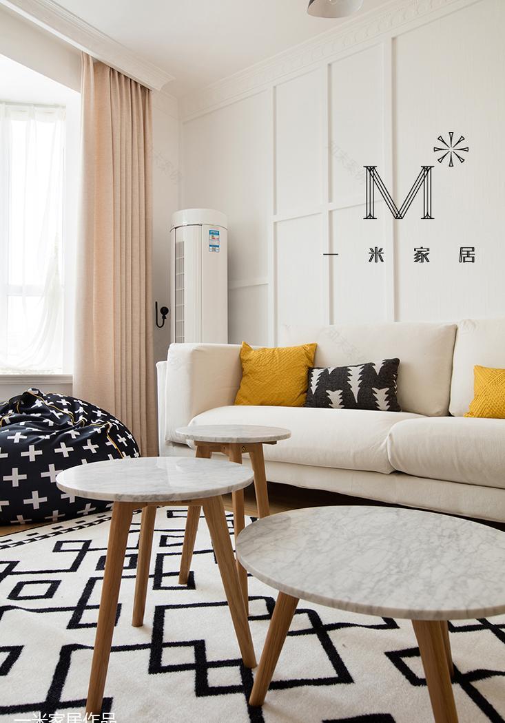 98 平北欧风家居,温馨明亮且功能齐全-3