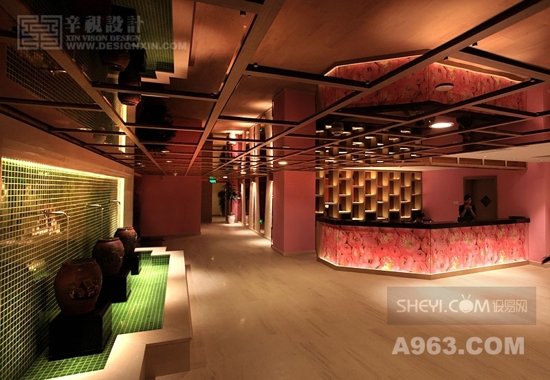 桑拿设计(越南皇冠假日酒店) 娱乐空间 辛军设计作品-6