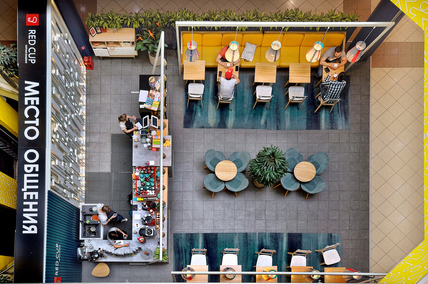 Redcugiper（俄罗斯 Red Cup 连锁咖啡店室内设计）-6