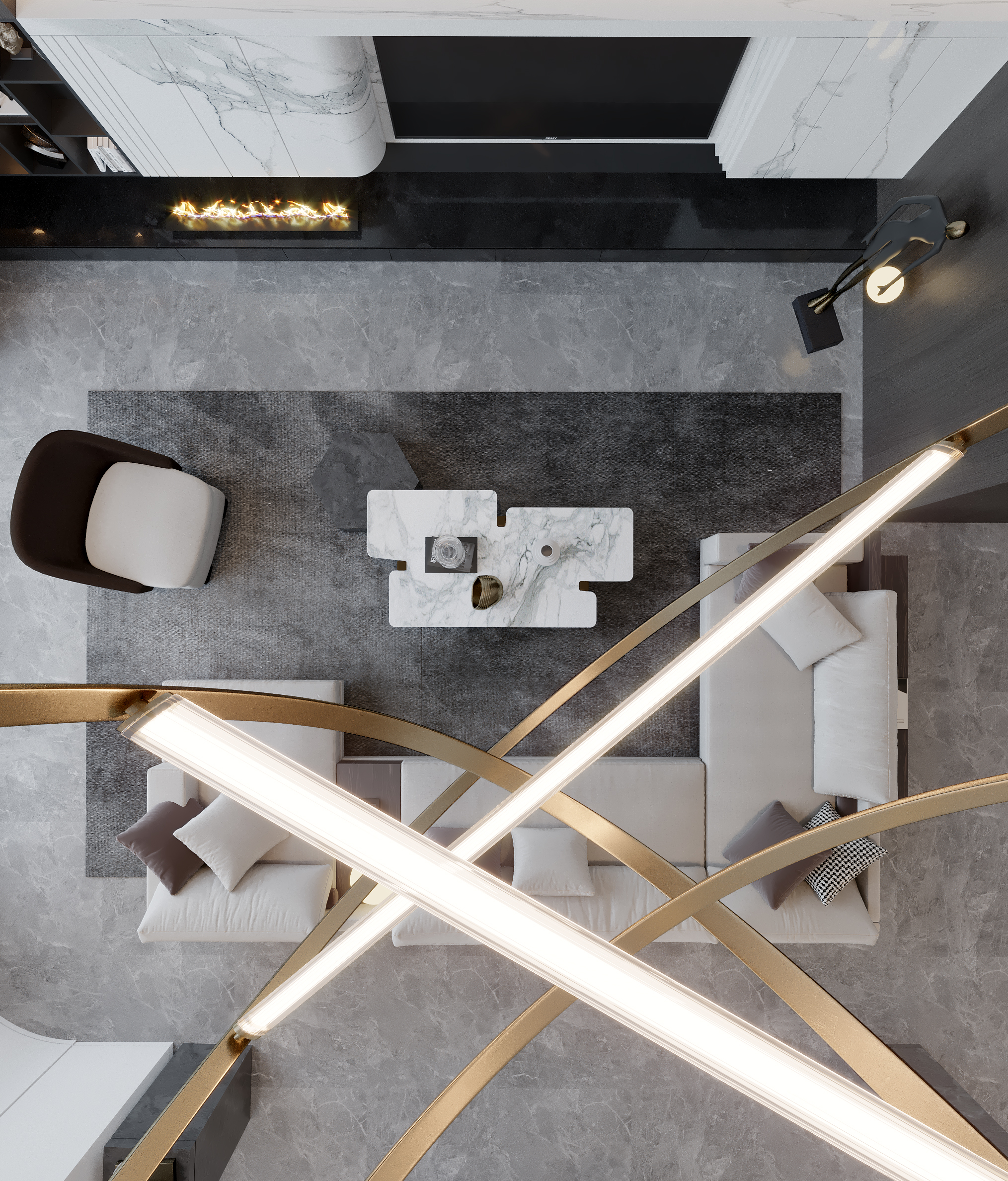 厦门共道设计事务所打造现代空间别墅-16