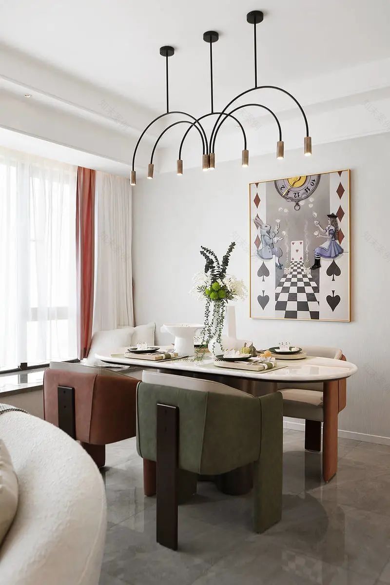 《爱丽丝梦游仙境》主题样板间设计丨中国玉溪丨莫菲特软装设计机构,深圳市佳明酒店配饰有限公司-12