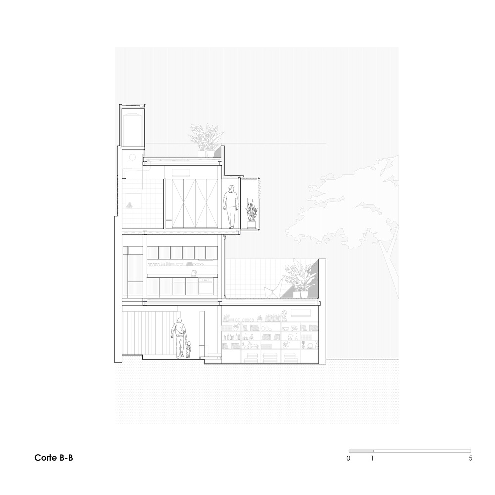 Roseti House · 阿根廷独栋住宅设计丨阿根廷布宜诺斯艾利斯丨Estudio Damero,Griselda Balian-79