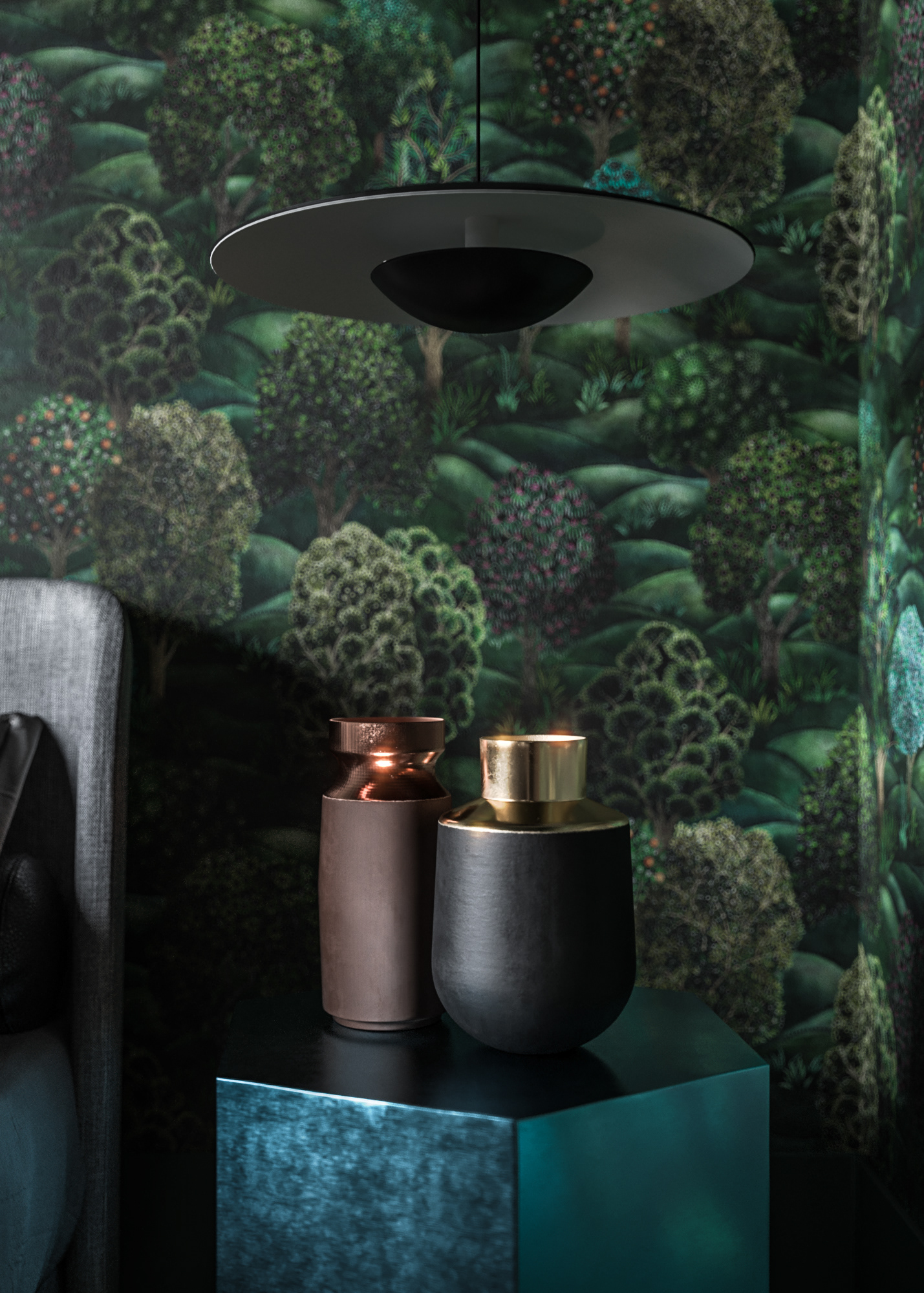 Guryevskaya Sloboda 村 1 号别墅室内设计丨Sergey Kachalov-12