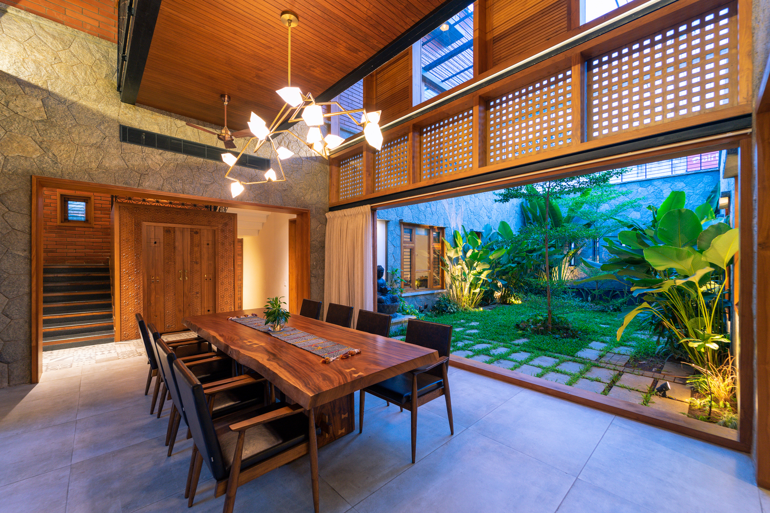 印度开放式客厅住宅丨印度金奈丨迪阿斯建筑师事务所-36