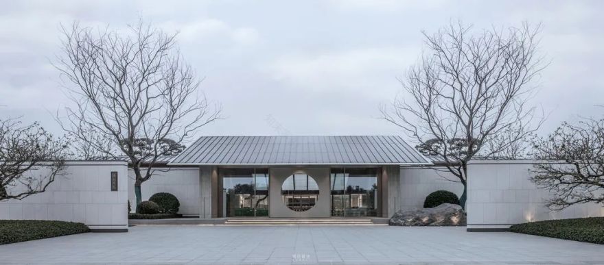 新中式园林之美丨中国上海丨广州观己设计,朗道国际设计,朗庭景观设计-32