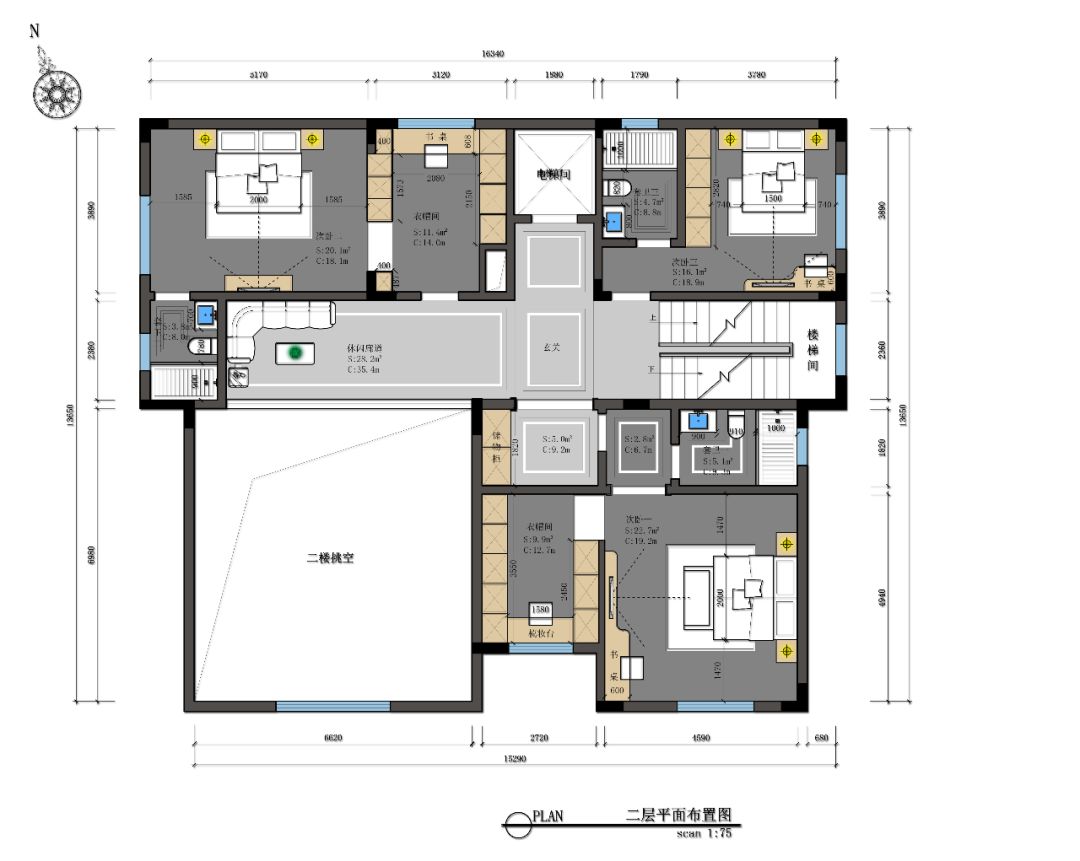 1000㎡新中式 | 设计不是一种风格，而是一门语言！-101