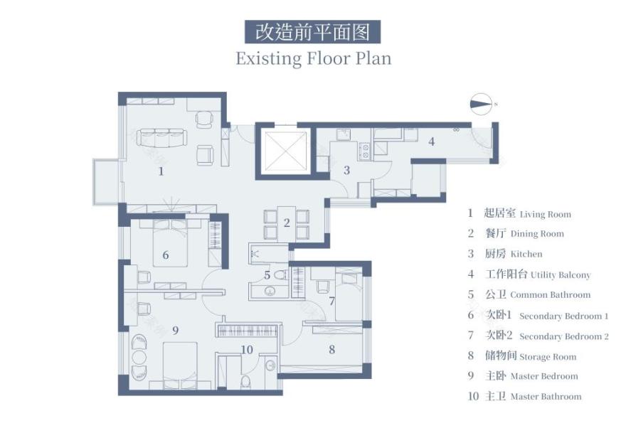 移步易景的家:给母亲的人生住宅丨中国深圳丨愈宅设计-3