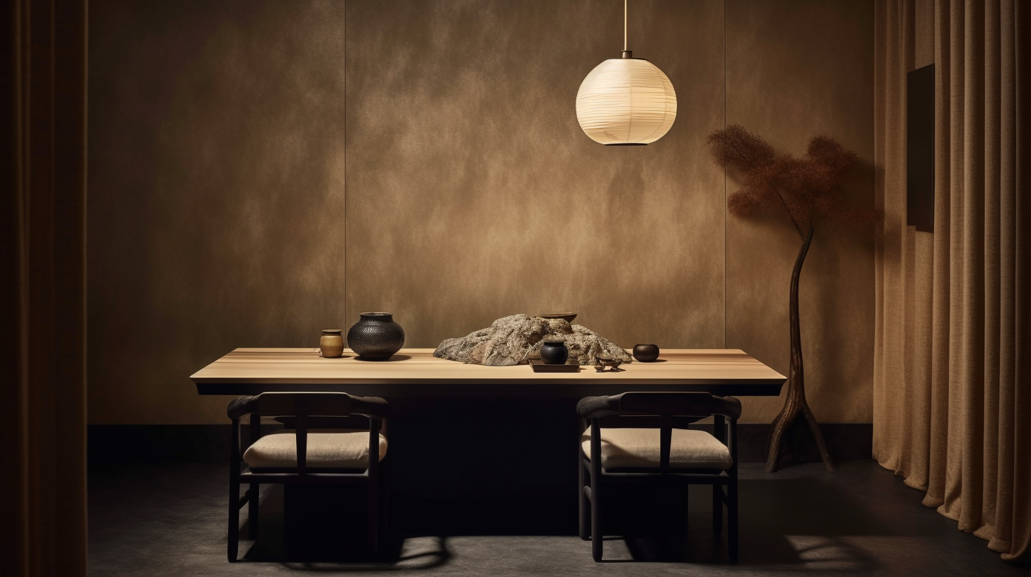 【AI】禅宗茶室；Zen Tea Room-11