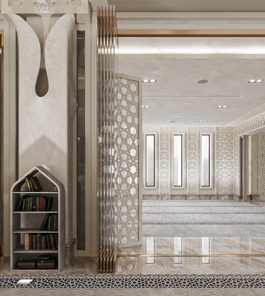 Masjed 设计(内外)丨沙特阿拉伯丨Gehauz 设计工作室,Dream Makers 工作室-18