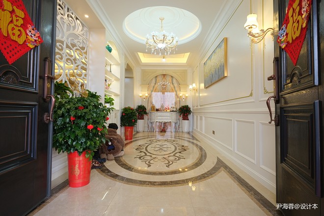 72万元别墅豪宅660平米装修案例-11