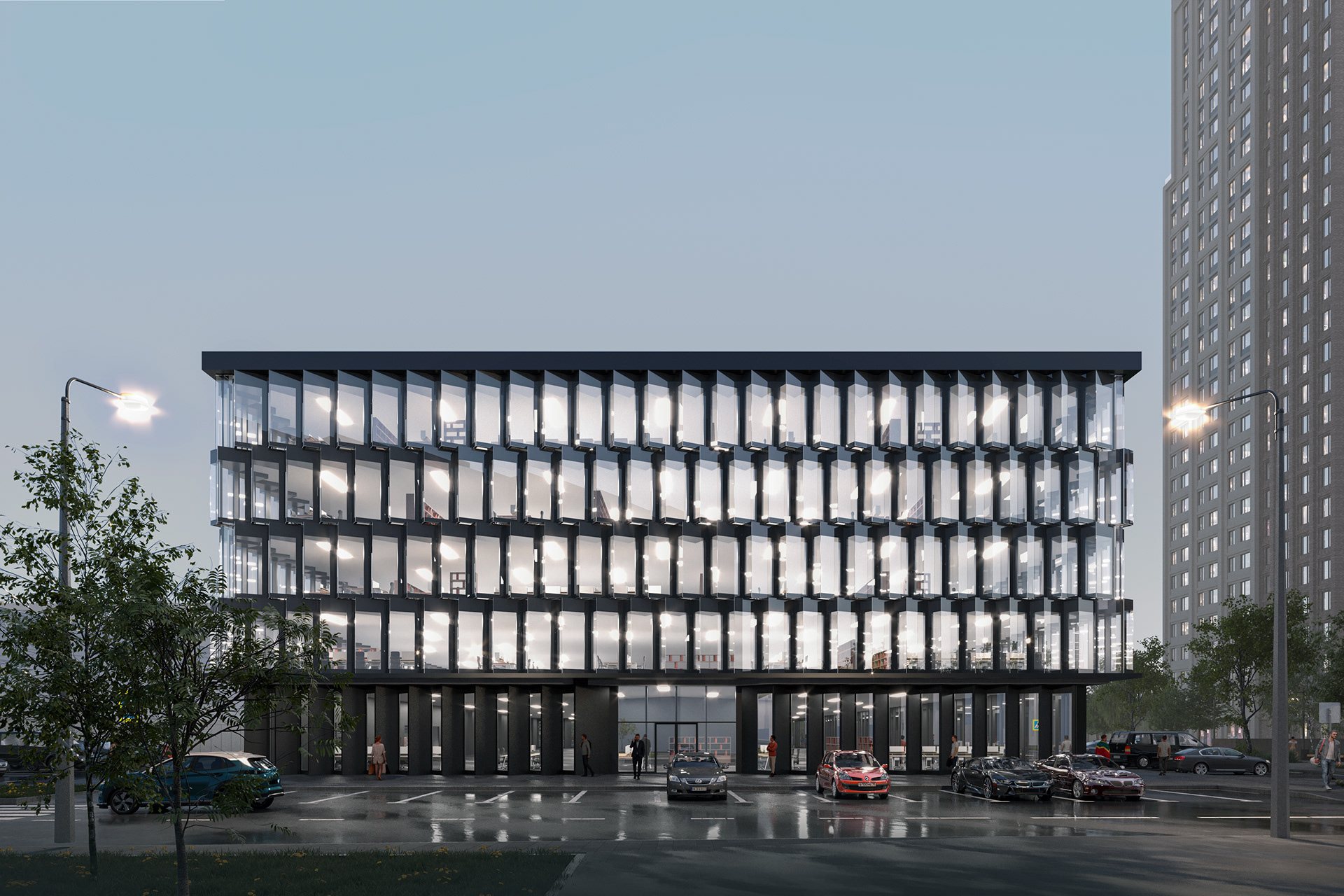 RESIDENTIAL COMPLEX & BUSINESS CENTER-15