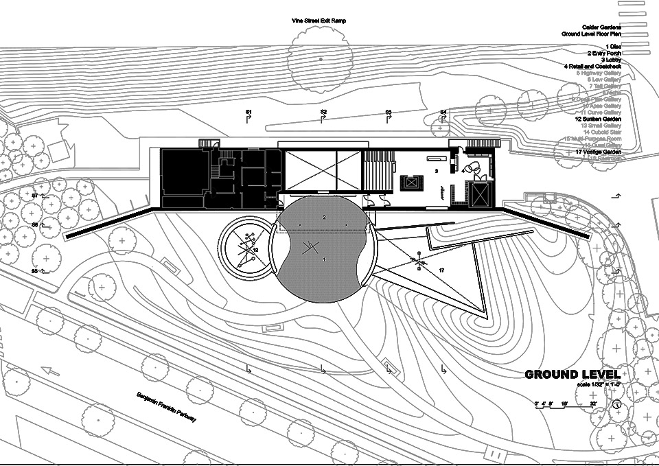 Calder Gardens博物馆丨美国费城丨Herzog & de Meuron-11