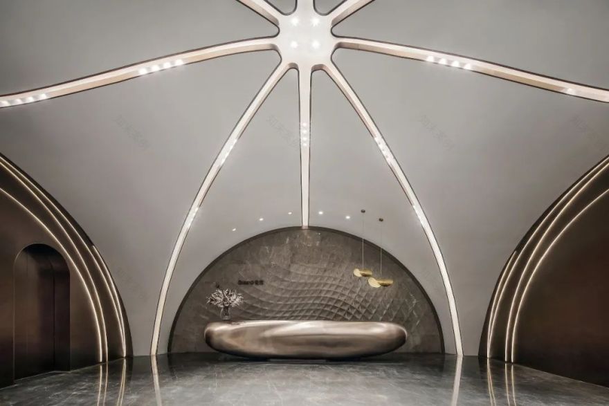 重庆世茂千厮门售楼处 | 山城文化与现代设计的完美融合-3