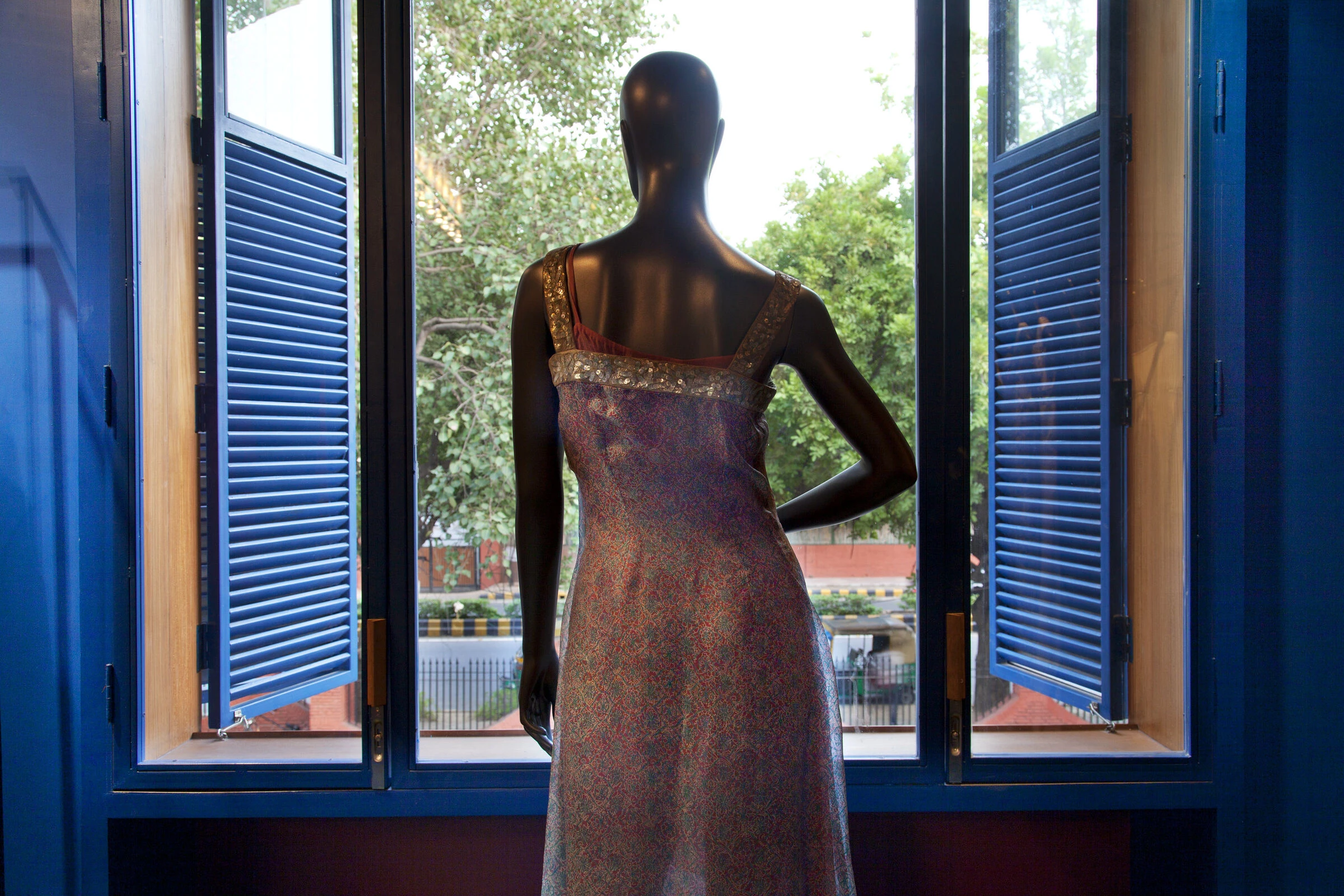 Neel Sutra 印度时尚店丨印度新德里丨Architecture Discipline-17