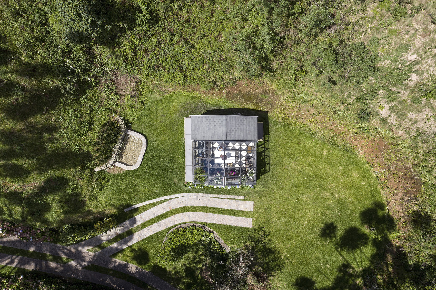 巴西 Araucária 家庭温室丨Angá Arquitetura-7