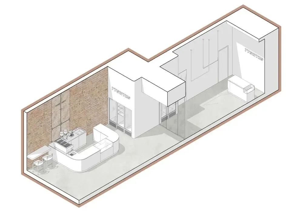 TTSWTRS 陈列室与咖啡店丨乌克兰敖德萨丨Aisel Architects-19