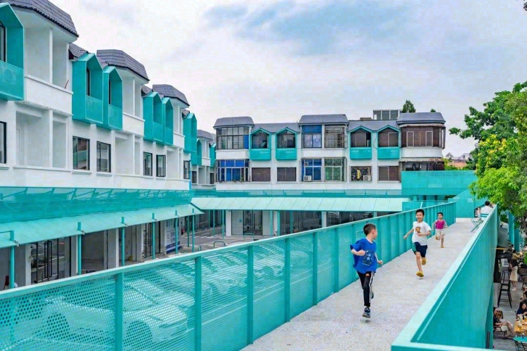 佛山龙江老街粮油饲料副食综合市场及周边改造丨中国佛山丨竖梁社-48